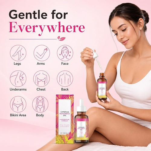 Cyperus Rotunduc Hair Removal Oil
