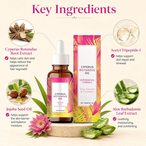 Cyperus Rotunduc Hair Removal Oil
